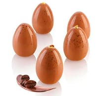 Форма силиконовая EGG 30 Silikomart ø34 h 47 мм, фото №1, интернет-магазин пищевого оборудования Систем4