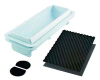 Набор силиконовых форм KIT SPIRAL ROLL 1100 Silikomart 250х80 h67 мм, фото №1, интернет-магазин пищевого оборудования Систем4