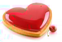 Форма силиконовая KIT TARTE RING AMOR Silikomart