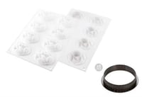 Форма силиконовая KIT TARTE RING COCOA D70мм Silikomart, фото №1, интернет-магазин пищевого оборудования Систем4