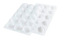 Форма силиконовая Marron Glace 30 Silikomart 47x48 h 25 мм, фото №1, интернет-магазин пищевого оборудования Систем4