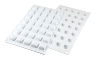 Форма силиконовая MICRO GEM5 Silikomart 23x23 h13 мм, фото №1, интернет-магазин пищевого оборудования Систем4