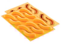 Форма силиконовая PEPERONCINO 13 перчинка Silikomart 91x31 h 16 мм, фото №2, интернет-магазин пищевого оборудования Систем4