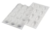 Форма силиконовая Pillow 30 Silikomart 58x29,5 h 23 мм, фото №1, интернет-магазин пищевого оборудования Систем4