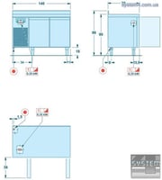 Холодильный стол SAGI IDEA KIAA, фото №2, интернет-магазин пищевого оборудования Систем4
