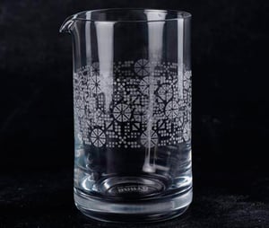 Склянка для змішування Mixing Glass with pattern Barta, фото №2, інтернет-магазин харчового обладнання Систем4