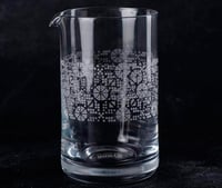 Стакан для смешивания Mixing Glass with pattern Barta, фото №2, интернет-магазин пищевого оборудования Систем4