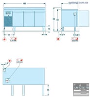 Холодильный стол SAGI IDEA KIBA, фото №2, интернет-магазин пищевого оборудования Систем4