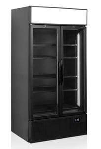 Холодильный шкаф Tefcold FSC1000H BLAC, фото №1, интернет-магазин пищевого оборудования Систем4