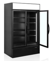 Холодильный шкаф Tefcold FSC1200H BLACK, фото №1, интернет-магазин пищевого оборудования Систем4