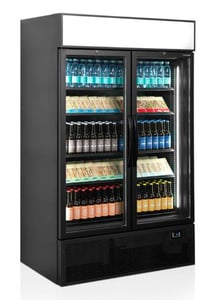 Холодильна шафа Tefcold FSC1200H BLACK, фото №3, інтернет-магазин харчового обладнання Систем4