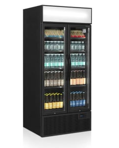 Холодильна шафа Tefcold FSC890H BLACK, фото №3, інтернет-магазин харчового обладнання Систем4