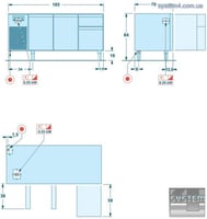 Холодильный стол SAGI IDEA  KIB11, фото №2, интернет-магазин пищевого оборудования Систем4