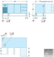 Холодильный стол SAGI IDEA  KIB13, фото №2, интернет-магазин пищевого оборудования Систем4