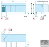 Холодильный стол SAGI IDEA  KICA, фото №2, интернет-магазин пищевого оборудования Систем4