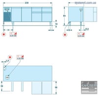 Холодильный стол SAGI IDEA  KIC22, фото №2, интернет-магазин пищевого оборудования Систем4