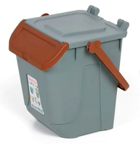 Контейнер для мусора Mobil Plastic 11/25GRB-BRB, фото №1, интернет-магазин пищевого оборудования Систем4