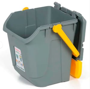 Контейнер для мусора Mobil Plastic 11/25GRB-GIA, фото №2, интернет-магазин пищевого оборудования Систем4