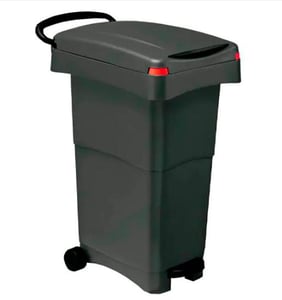 Контейнер для мусора Mobil Plastic 151-GRN, фото №1, интернет-магазин пищевого оборудования Систем4