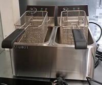 Фритюрница Airhot EEF6+6, фото №1, интернет-магазин пищевого оборудования Систем4