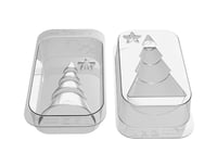 Набір форм для шоколадних фігурок (2 шт) KIT WINTER TREE Silikomart, фото №8, інтернет-магазин харчового обладнання Систем4