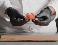 Силиконовая форма для декора Краб 6 мл Silikomart GRANCHIO 6, фото №7, интернет-магазин пищевого оборудования Систем4