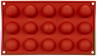 Силіконова форма для десертів SEMISFERA 20 мл Silikomart SF005/C, фото №10, інтернет-магазин харчового обладнання Систем4
