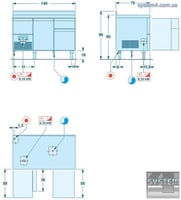 Холодильный стол SAGI IDEA KTIA11A, фото №2, интернет-магазин пищевого оборудования Систем4