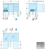 Холодильный стол SAGI IDEA KTIA13M, фото №2, интернет-магазин пищевого оборудования Систем4