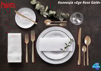 Ложка столовая 20,2 см Hira Ege Rose Gold egerg001, фото №4, интернет-магазин пищевого оборудования Систем4