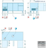 Холодильный стол SAGI IDEA KTIB11, фото №2, интернет-магазин пищевого оборудования Систем4