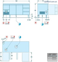 Холодильный стол SAGI IDEA KTIB13M, фото №2, интернет-магазин пищевого оборудования Систем4