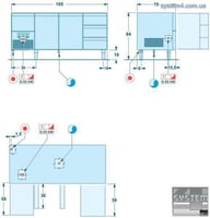 Холодильный стол SAGI IDEA KTIB13, фото №2, интернет-магазин пищевого оборудования Систем4