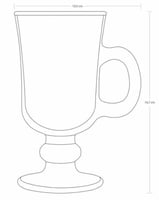Кухоль для лате 230 мл Pasabahce IRISH COFFEE 55141, фото №5, інтернет-магазин харчового обладнання Систем4