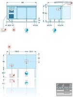 Стол-тумба для прерывания расстойки  SAGI (BASI FERMALIEVITA ) KBF16M, фото №2, интернет-магазин пищевого оборудования Систем4