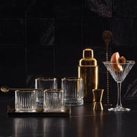 Склянка для віскі 355 мл Pasabahce ELYSIA GOLD BAND 520004G, фото №3, інтернет-магазин харчового обладнання Систем4