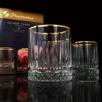 Склянка для віскі 355 мл Pasabahce ELYSIA GOLD BAND 520004G, фото №7, інтернет-магазин харчового обладнання Систем4