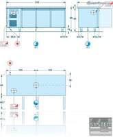 Стол-тумба для прерывания расстойки  SAGI (BASI FERMALIEVITA ) KBF21M, фото №2, інтернет-магазин харчового обладнання Систем4