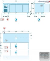 Стол-тумба для прерывания расстойки  SAGI (BASI FERMALIEVITA ) KBF21M, фото №2, интернет-магазин пищевого оборудования Систем4