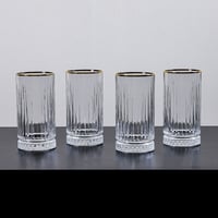 Склянка 435 мл Pasabahce ELYSIA GOLD BAND 520015G, фото №3, інтернет-магазин харчового обладнання Систем4