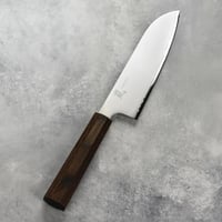Ніж Сантоку 165 мм Yaxell HANA 34801, фото №8, інтернет-магазин харчового обладнання Систем4