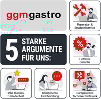 Міксер планетарний GGM Gastro PRMTH5, фото №14, інтернет-магазин харчового обладнання Систем4