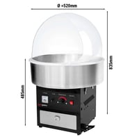 Апарат для солодкої вати GGM ZWJ950S#SPSZWJ, фото №7, інтернет-магазин харчового обладнання Систем4