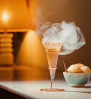 Комплект бокалов 150 мл с подставкой RAINBOW ICE CREAM, фото №10, интернет-магазин пищевого оборудования Систем4