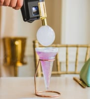 Комплект бокалов 150 мл с подставкой RAINBOW ICE CREAM, фото №12, интернет-магазин пищевого оборудования Систем4