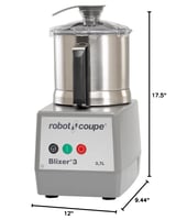 Бликсер Robot-Coupe Blixer 3+дополнительный аксессуар, фото №9, интернет-магазин пищевого оборудования Систем4
