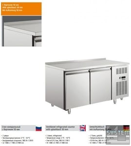 Стол холодильный  Bartscher 110.701МА, фото №2, интернет-магазин пищевого оборудования Систем4