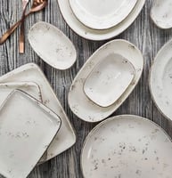 Тарелка квадратная Bonna Grain GRAMOV28KR, фото №4, интернет-магазин пищевого оборудования Систем4