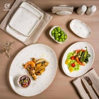 Тарілка овальна Bonna Grain GRAMOV31OV, фото №1, інтернет-магазин харчового обладнання Систем4
