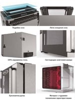 Конвекційна піч Unox XEFR-06EU-EGLN, фото №2, інтернет-магазин харчового обладнання Систем4